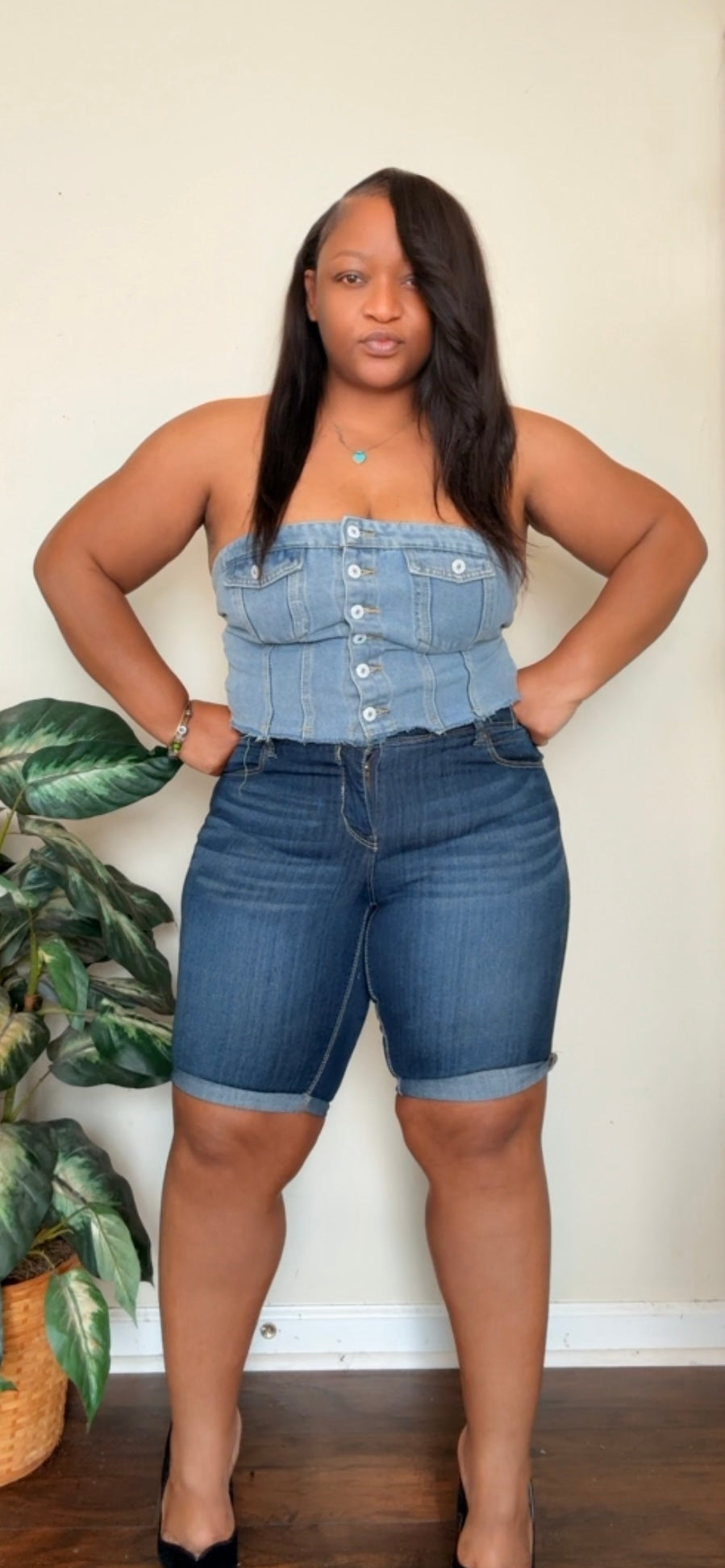 Jean top